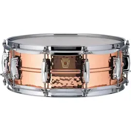 Малый барабан Ludwig Copper Phonic Hammered Snare Drum 14x5 Copper Finish with Imperial Lugs