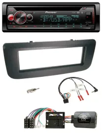 Pioneer Lenkrad DAB CD Bluetooth USB Autoradio für Skoda Fabia 07-14 Praktik Roo