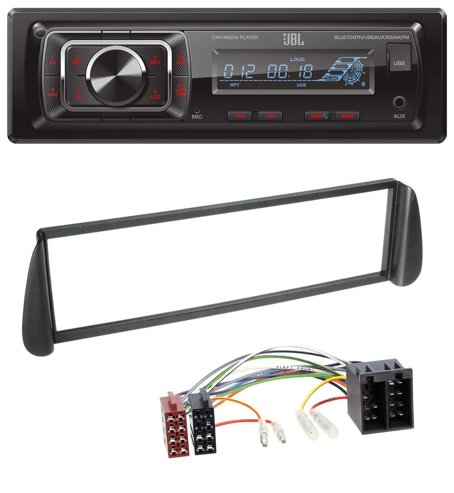 Автомагнитола для Citroen Xsara Picasso JBL SD AUX MP3 USB Bluetooth