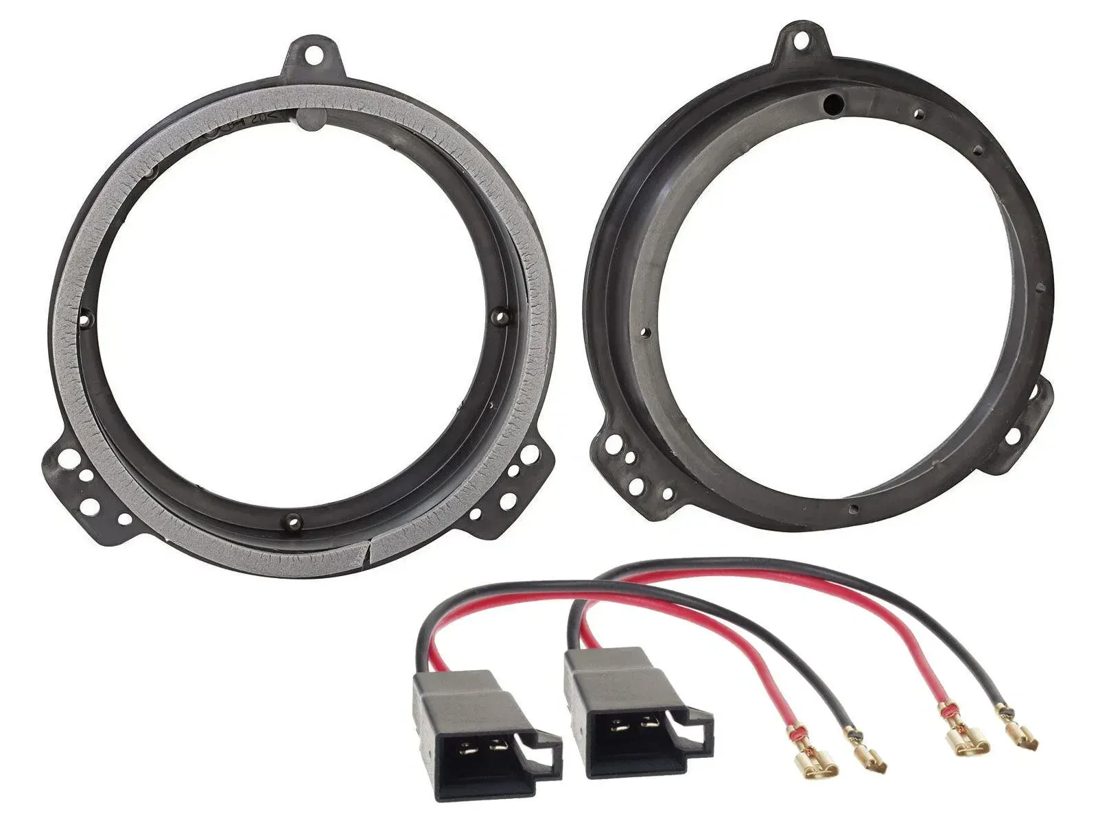 Lautsprechereinbauset für Audi A3 ab 03 A4 ab 02 165 mm Tür Front Heck