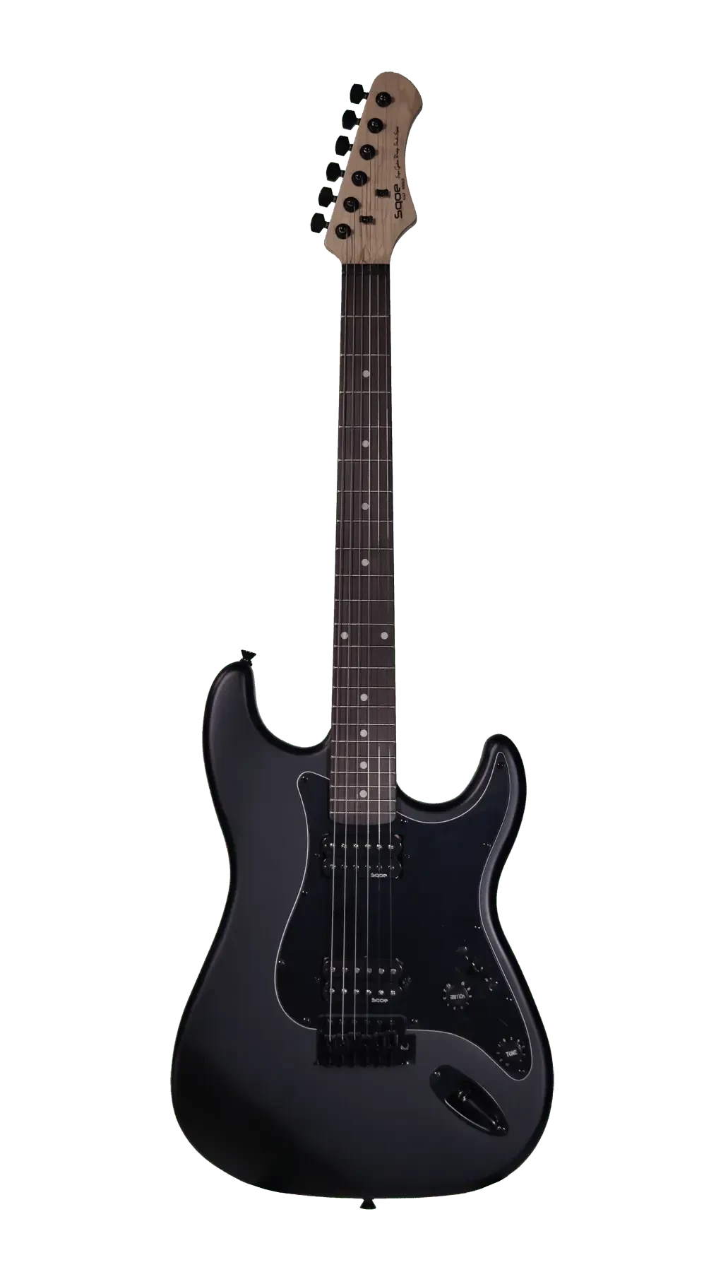 Электрогитара SQOE SEST210 Stratocaster HH Matte Black