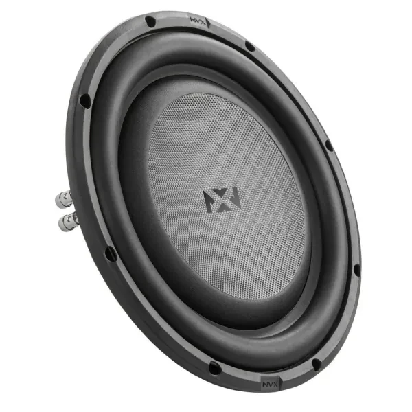 NVX SMW10D4 | S-Series Shallow-Mount Dual 4-Ohm Subwoofer