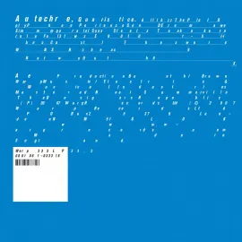 Виниловая пластинка Autechre – Quaristice (Релиз 2025)