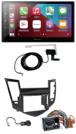 Pioneer USB Bluetooth DAB MP3 2DIN Autoradio für Chevrolet Cruze ab 2009