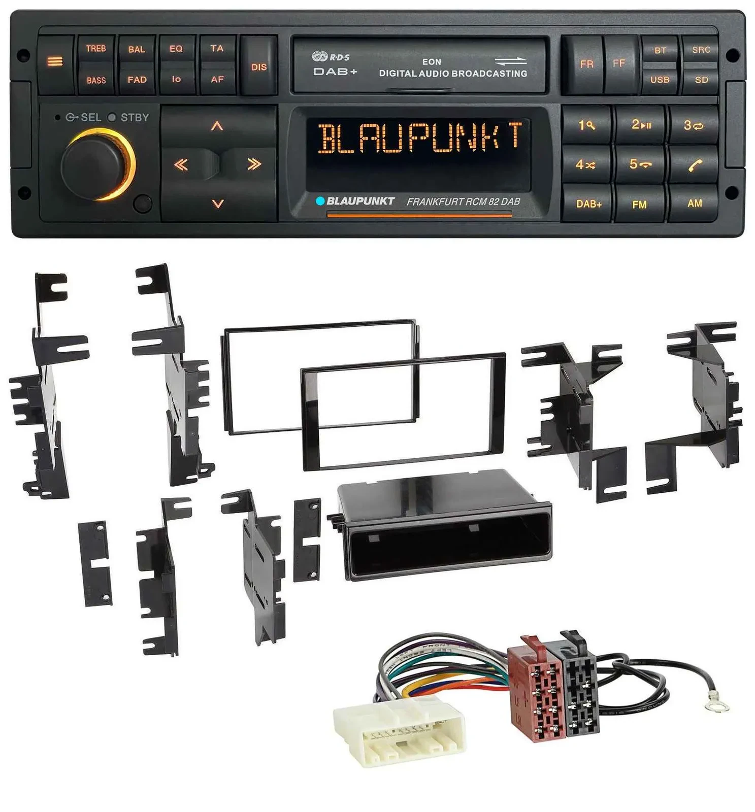 Blaupunkt USB DAB SD MP3 Bluetooth Autoradio für Nissan Quest Rogue ab 11 Titan