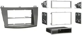 Metra 99-7514B Single-DIN or Double-DIN dash kit for select 2010-2013 Mazda 3