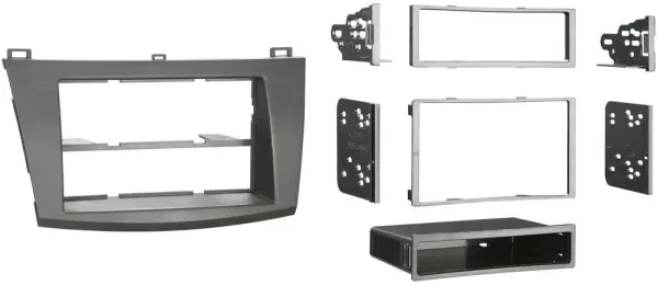Metra 99-7514B Single-DIN or Double-DIN dash kit for select 2010-2013 Mazda 3
