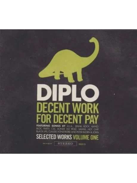 DIPLO - Decent Work For Decent Pay (CD)