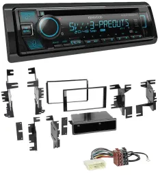 Kenwood Bluetooth USB CD MP3 DAB Autoradio für Nissan Cube ab 09 Frontier ab 13