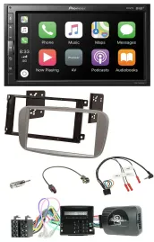 Pioneer USB Lenkrad DAB 2DIN Bluetooth Autoradio für Ford C Max Galaxy Focus Can