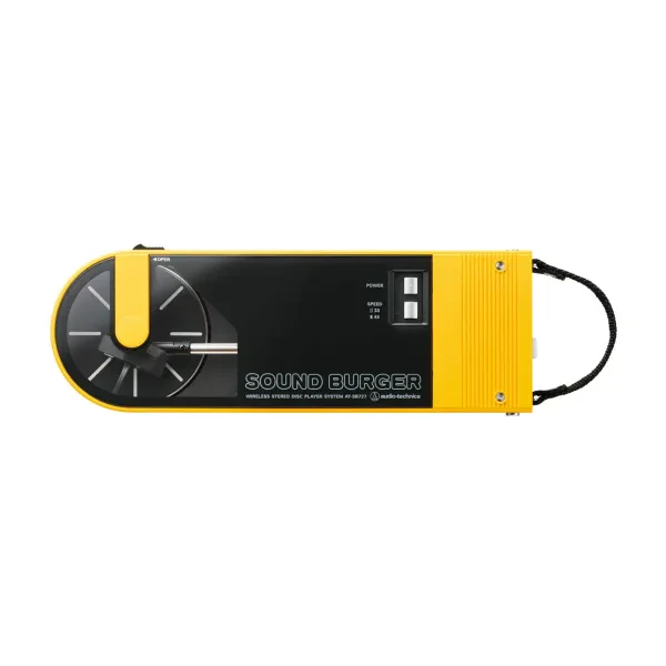 AudioTechnica ATSB727 Sound Burger Portable Bluetooth Turntable Yellow