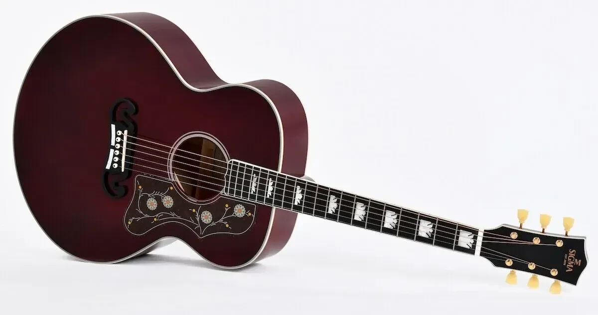 Акустическая гитара Sigma Guitars GJA-SG200-WR Grand Jumbo