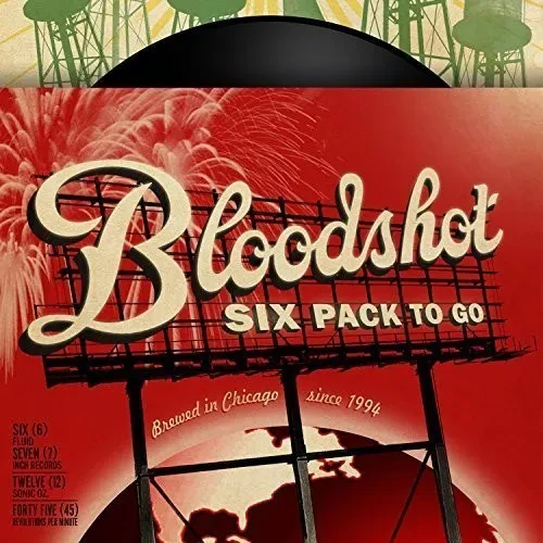 Виниловая пластинка Various Artists - A Bloodshot Six Pack To Go (Various Artists) [New 7" Vinyl]