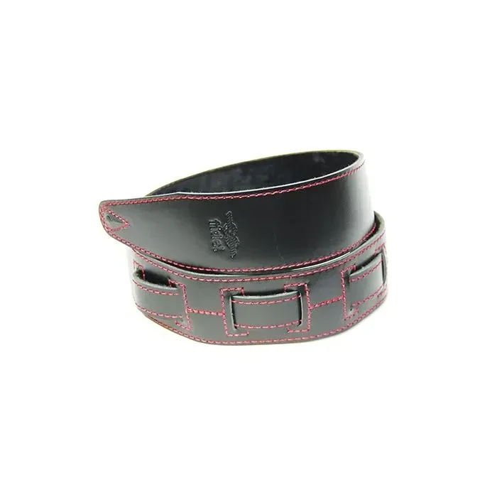 Ремень для гитары Fidel FL60046L21L Leather 21 Black