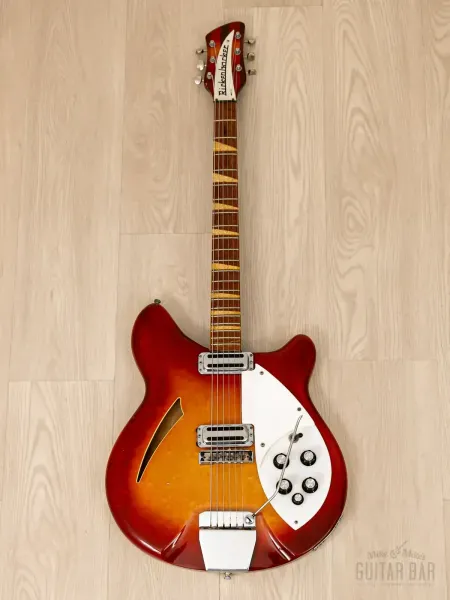 Электрогитара полуакустическая Rickenbacker 365 SS Fireglo w/case USA 1966