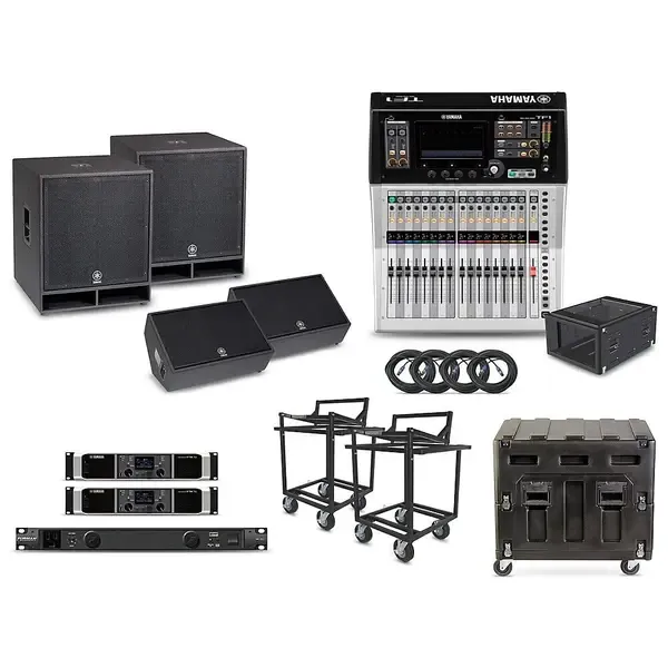 Yamaha The Primary Package - Field PA System with Digital 16-channel mixer