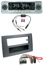 Dietz DAB USB MP3 Bluetooth Autoradio für Volvo XC90 (14 Pin, 2002-2014)