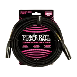 Микрофонный кабель Ernie Ball 6392 XLR-XLR 6 метров