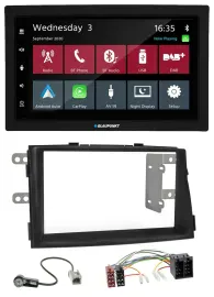 Blaupunkt 2DIN MP3 USB Bluetooth DAB Autoradio für Kia Sorento II XM 2009-2012