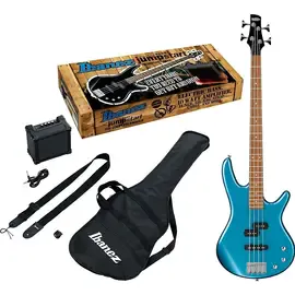 Бас-гитара Ibanez IJSR190N Electric Bass Jumpstart Pack Metallic Light Blue