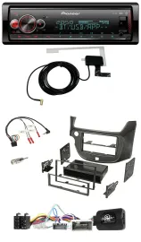 Автомагнитола для Honda Jazz (с 2014) Pioneer Bluetooth, DAB, USB, поддержка кнопок на руле, тёмно-серый