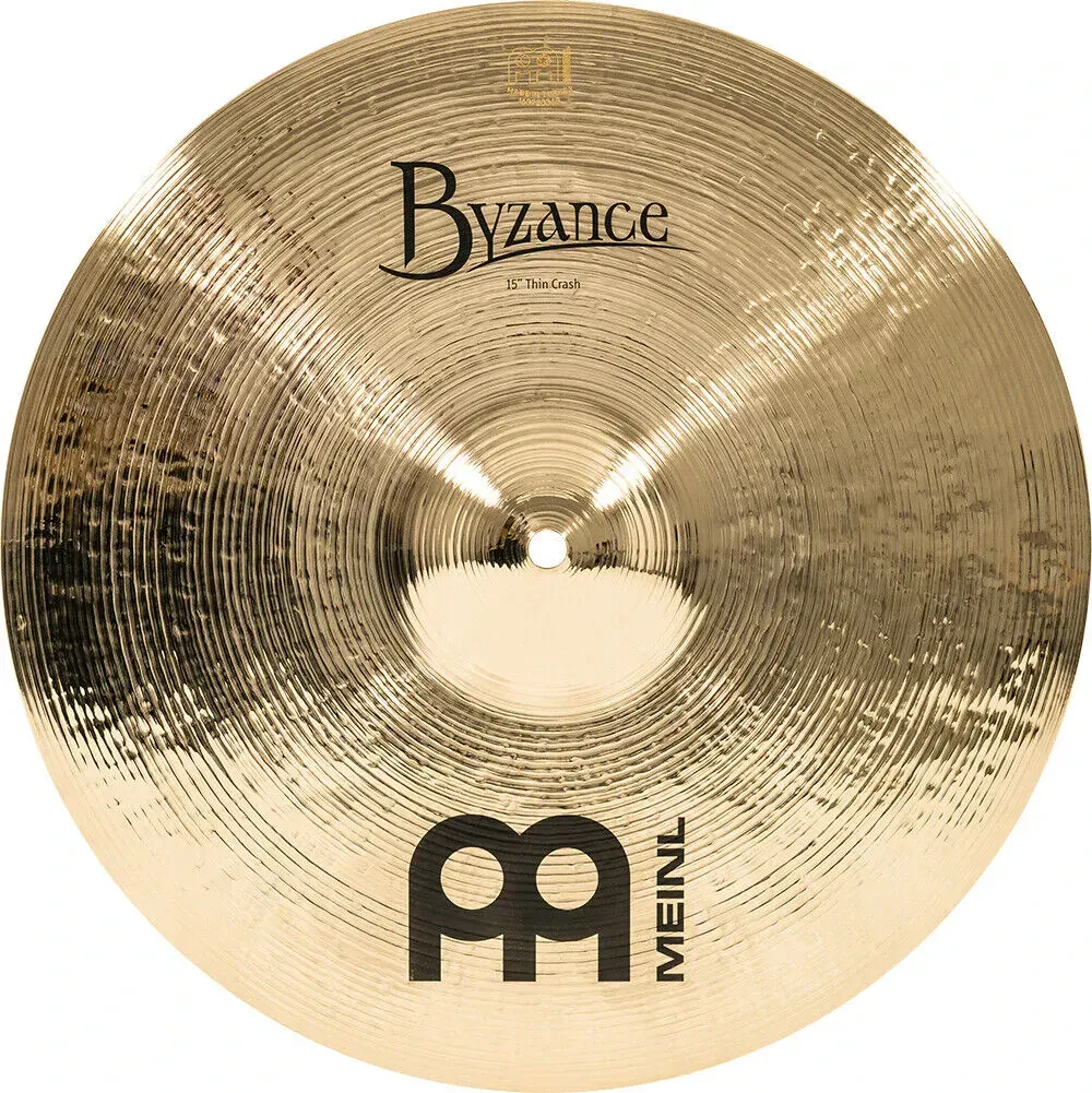 Тарелка барабанная MEINL 15" Byzance Brilliant Thin Crash