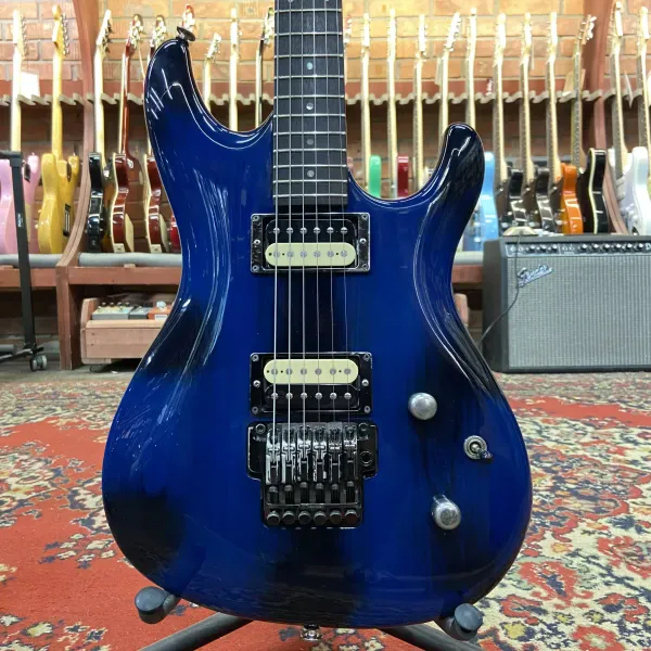 Электрогитара Ibanez js1000 BTB H-H Blue Japan 2004 W/Case