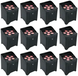 Светодиодный прибор Chauvet DJ Freedom Par T6 Black (12 штук)