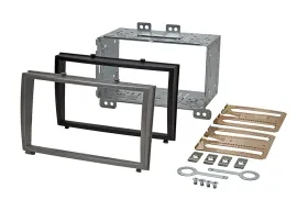 Einbaurahmen Set Doppel DIN Autoradio für Hyundai i20 2008-2011