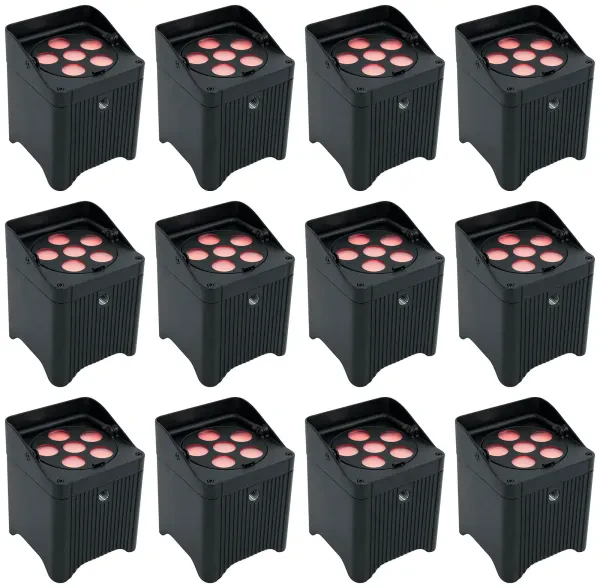 Светодиодный прибор Chauvet DJ Freedom Par T6 Black (12 штук)
