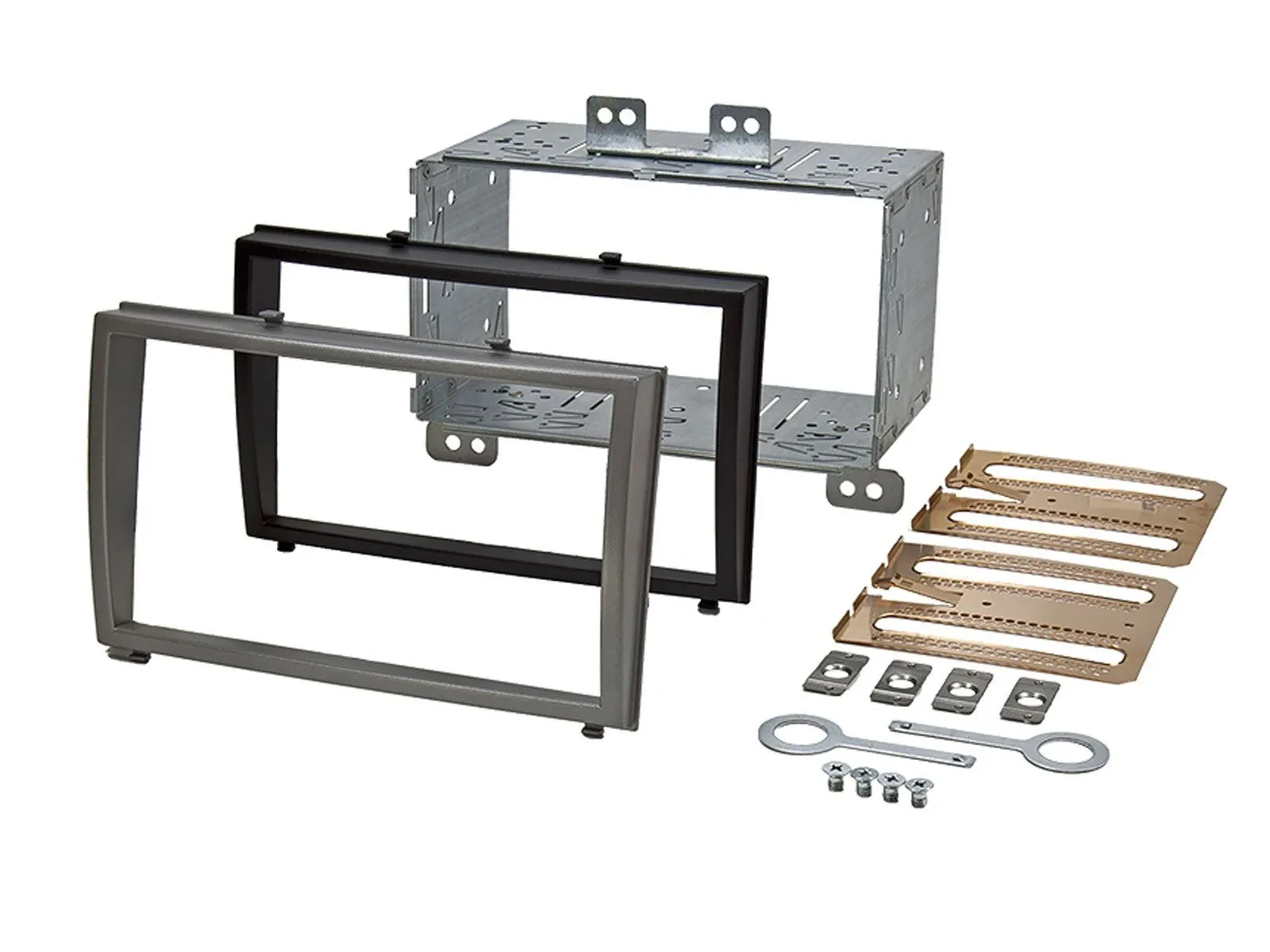 Einbaurahmen Set Doppel DIN Autoradio für Hyundai i20 2008-2011