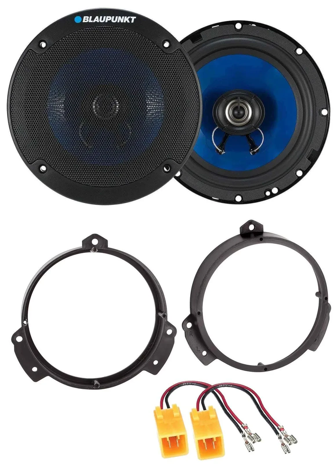 Blaupunkt 2-Wege 250Watt 16,5cm Lautsprecher für Subaru Forester 2015 Hecktüren