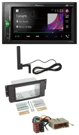 Pioneer MP3 DAB AUX 2DIN Bluetooth Autoradio für LandRover Freelander 06