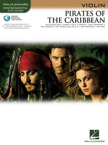 Ноты MusicSales KLAUS BADELT PIRATES OF THE CARIBBEAN VIOLIN