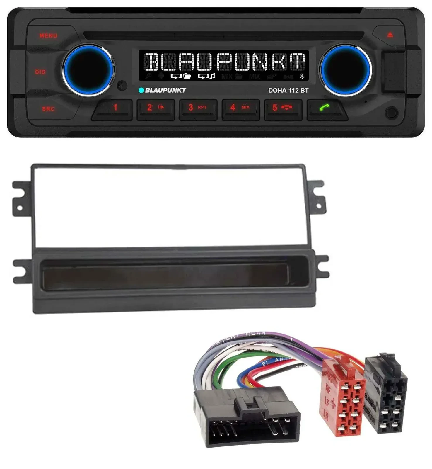 Blaupunkt AUX MP3 CD Bluetooth USB Autoradio für Kia Clarus Carens FL Carnival S