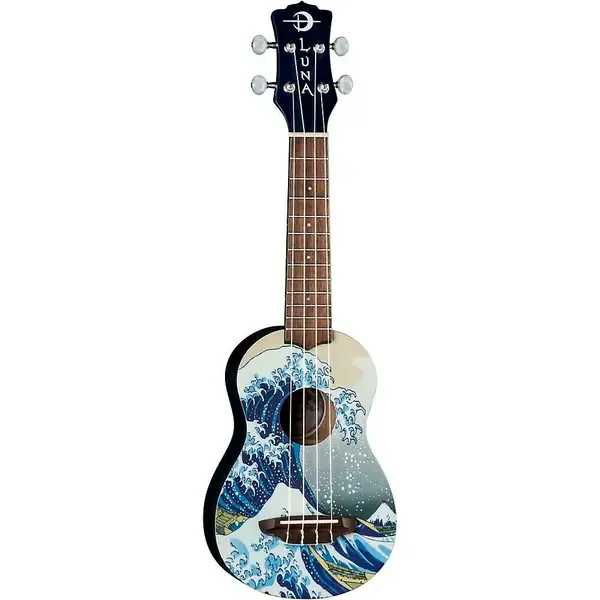 Укулеле Luna Guitars Great Wave Soprano Ukulele Great Wave