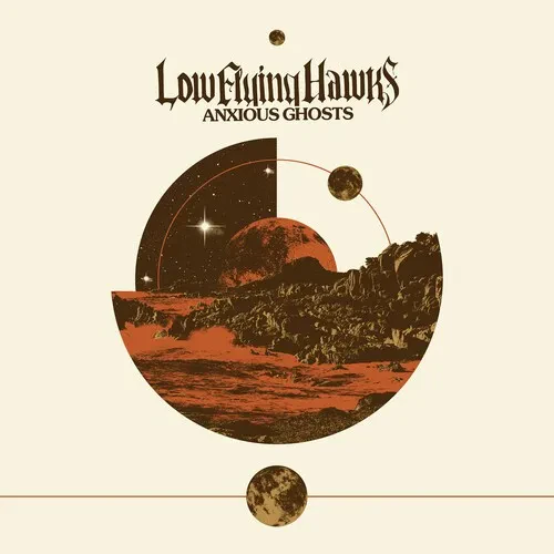 Виниловая пластинка Lowflyinghawks - Anxious Ghosts (Oxblood & Gold Tri-Color) [New Vinyl LP] Colore