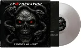Виниловая пластинка Leather Strip - Rebirth Of Agony [New Vinyl LP] Colored Vinyl, Ltd Ed, Silver