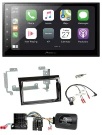 Автомагнитола Pioneer 2DIN Bluetooth DAB USB для Fiat/Peugeot/Citroen