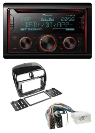 Pioneer 2DIN DAB MP3 Bluetooth USB CD Autoradio für Mitsubishi SpaceStar Mirage