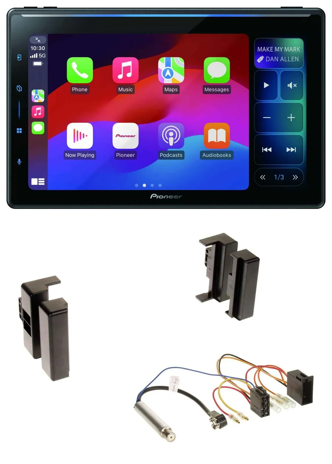 Pioneer Bluetooth DAB MP3 USB Autoradio für Audi A4 B5 bis 99 A6 C4 bis 97 A8 D2