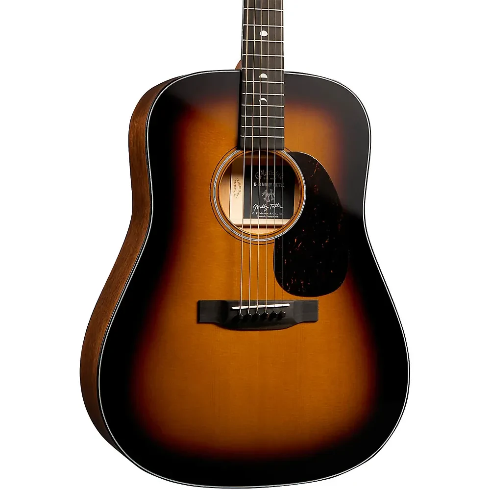 Martin D-18 Molly Tuttle Signature Dreadnought Acoustic Guitar Vintage Sunburst