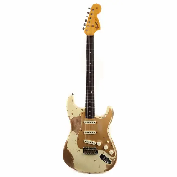 Электрогитара Fender Custom Shop Limited Big Head Stratocaster Super Heavy Relic Aged White