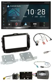 Kenwood DAB TMC USB 2DIN Lenkrad Bluetooth Navigation für Alfa Giulietta 2014-20
