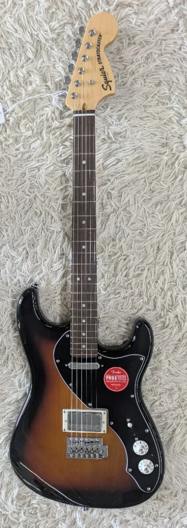 Fender Squier Paranormal Stratocaster Deluxe Electric Guitar, 3-Color Sunburst