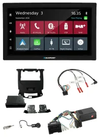 Blaupunkt DAB Bluetooth USB Lenkrad 2DIN Autoradio für Chevrolet Cruze ab 2016 k