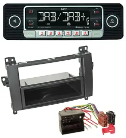 Dietz USB DAB MP3 Bluetooth Autoradio für Mercedes A-Klasse 04-12 W169 C169
