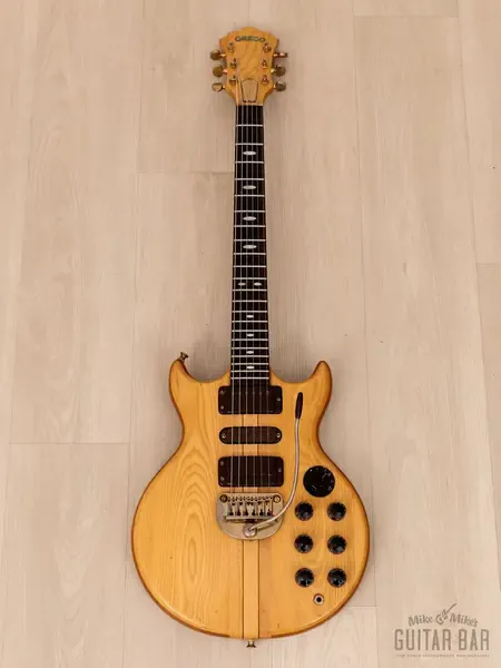 Электрогитара Greco GO-III 1300 Speed Way HSH Natural w/case Japan 1979