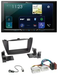 Pioneer MP3 Bluetooth USB 2DIN DAB Autoradio für Hyundai Tucson 2010-2015