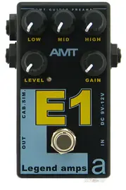 Напольный предусилитель для электрогитары AMT Electronics E1 Legend Amps